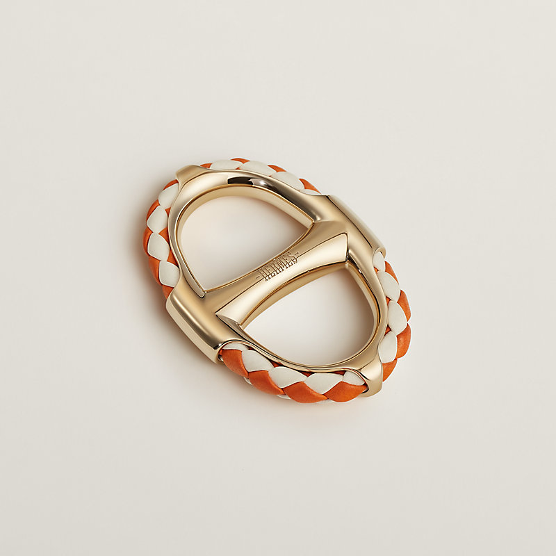 Chaine d'Ancre Tressee scarf 90 ring | Hermès Mainland China